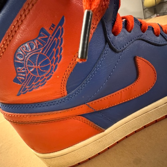 Jordan Sneakers - Blue and Orange - Picture 5 of 16